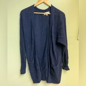 Pink Rose Long Cardigan